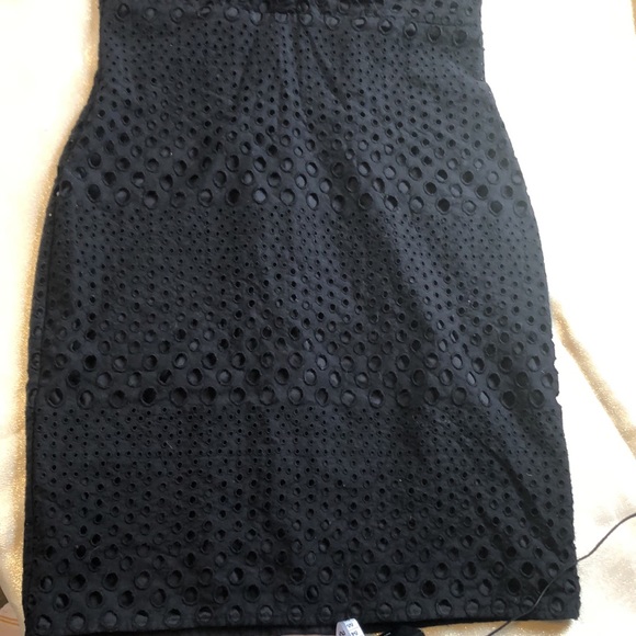 Andrew marc size 6 black knee high dress - Picture 9 of 10